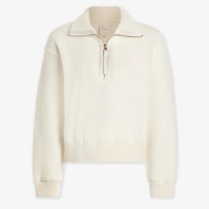 Varley - Milano fleece sweatshirt - Ivory